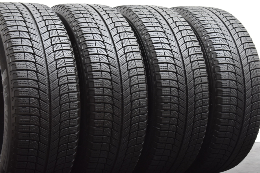 【美品 空気圧センサー付き】OZ RACING MSW71 18in 8J +42 PCD112 ミシュラン X-ICE 3+ 235/55R18  VW ティグアン Q3 TPMS OZレーシング