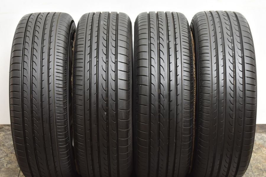 大特価】ニッサン C26 セレナ 純正 15in 5.5J +45 PCD114.3 ヨコハマ ブルーアース RV-02 195/65R15 スチール  鉄チン リーフ 中古 タイヤホイールセット | パーツ販売ナンバーワン