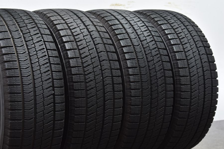 バリ溝 美品】エコフォルム 16in 6.5J +48 PCD100 ブリジストン ブリザック VRX2 205/55R16 91Q BRZ  インプレッサ レガシィ 86 カローラ 中古 スタッドレスタイヤホイールセット | パーツ販売ナンバーワン
