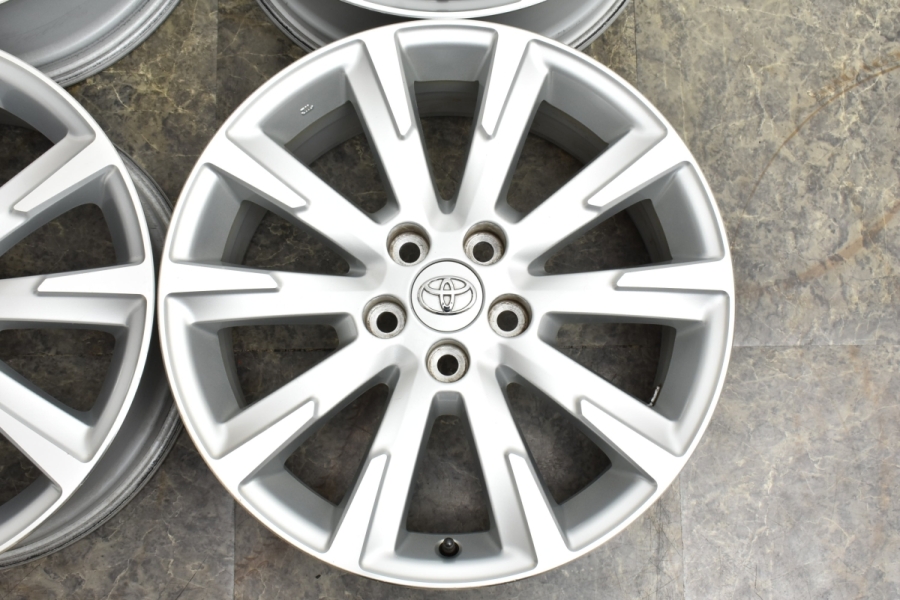 トヨタ　ヴァンガード　ハリアー等　純正ホイール 新車外し 美品】トヨタ RAV4 純正 17in 7J +35 4本 スタッドレス