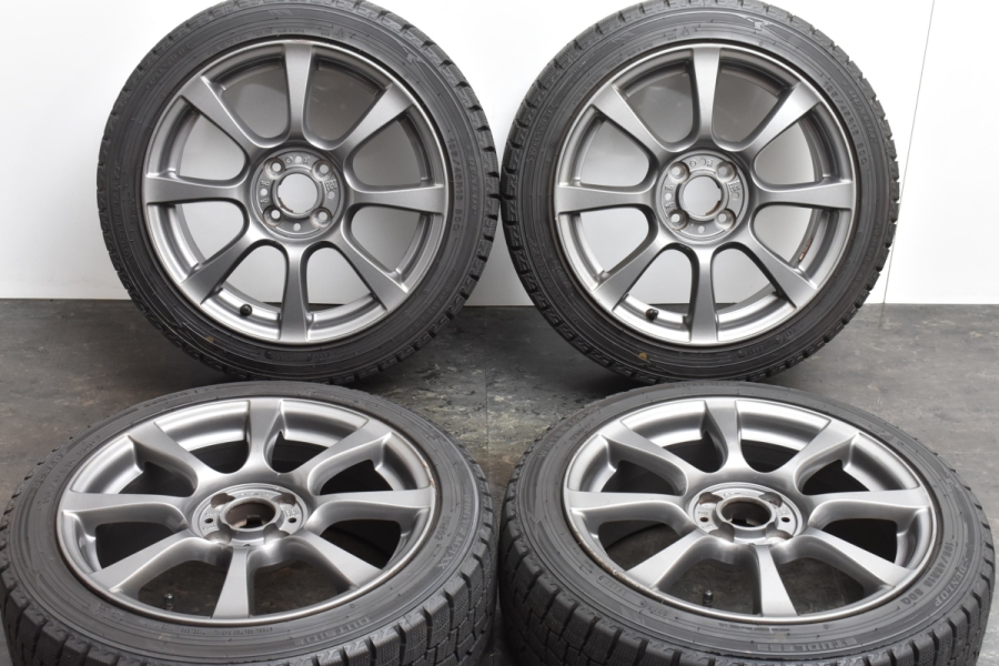 超バリ溝】アバルト 500 純正 16in 6.5J +35 PCD98 ダンロップ 