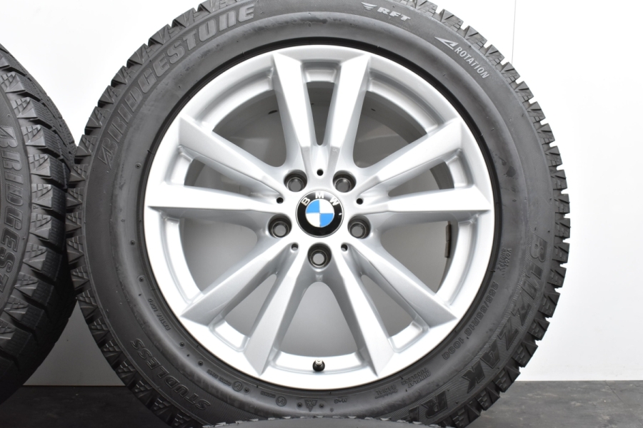 超バリ溝 美品】BMW F15 X5 純正 スタイリング446 18in 8.5J +46 PCD120 ブリヂストン ブリザック RFT  255/55R18 E70 ランフラット 中古 スタッドレスタイヤホイールセット | パーツ販売ナンバーワン