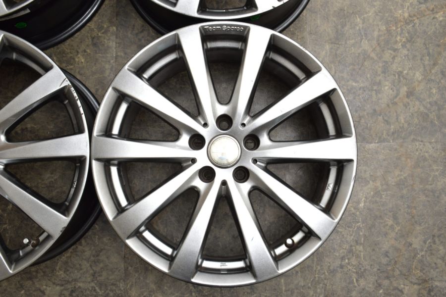 スタッドレス用等に】チームスパルコ 18in 7.5J +52 PCD108 4本セット 