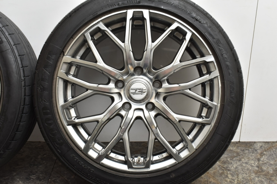 大特価】BROCKEN DS55 17in 7J +55 PCD114.3 グッドイヤー イーグル 