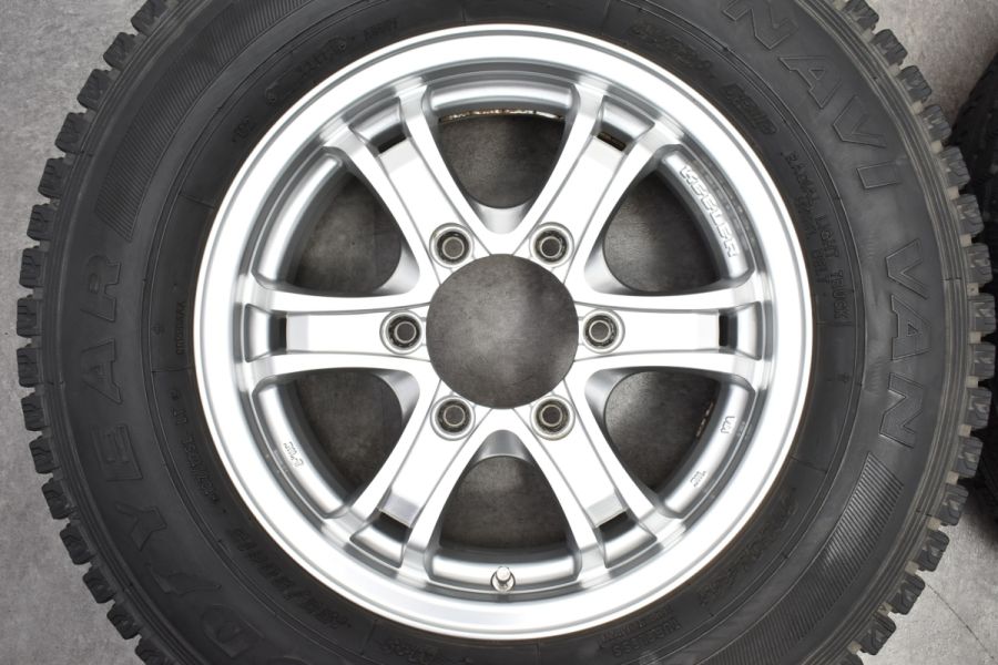 ハイエース専用設計品】Weds キーラー フォース 15in 6J +33