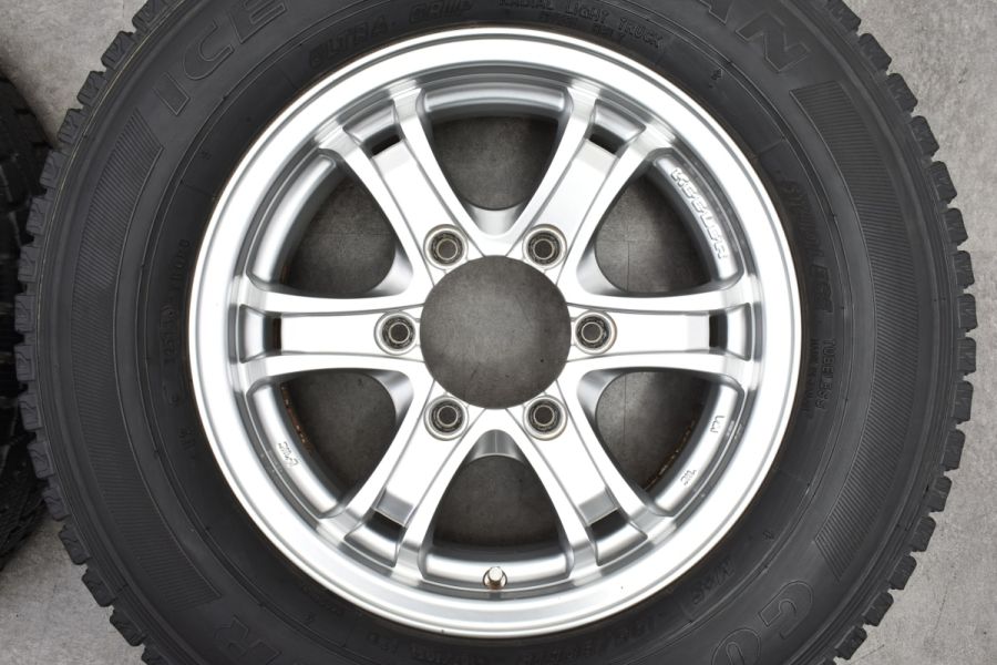 ハイエース専用設計品】Weds キーラー フォース 15in 6J +33 PCD139.7 グッドイヤー アイスナビVAN 195/80R15  レジアスエース 中古 スタッドレスタイヤホイールセット | パーツ販売ナンバーワン