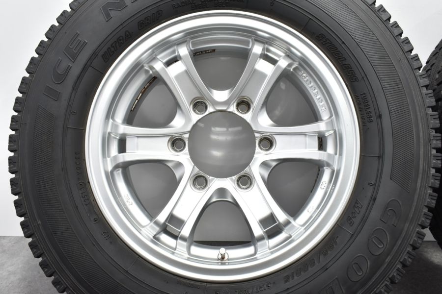 ハイエース専用設計品】Weds キーラー フォース 15in 6J +33