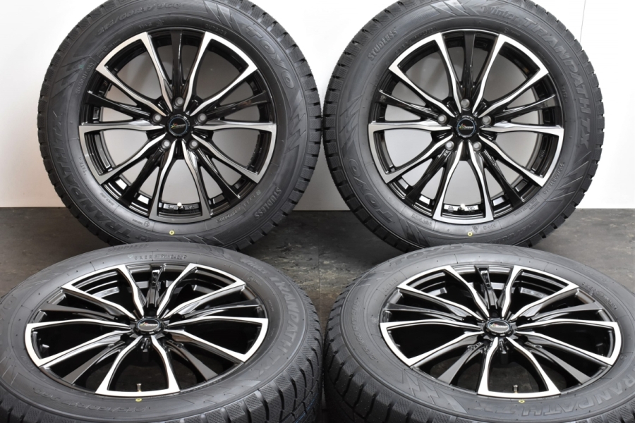 【未使用品 2022年製】Chronus 17in 7J +48 PCD114.3 トーヨー ウィンタートランパス TX 215/60R17 C-HR  カローラクロス レクサスUX CX-30