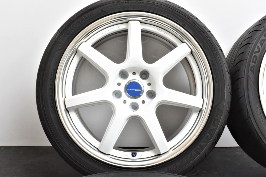 2ピース 深リム】ワーク WORK EMOTION T7R 2P 18in 8J +45 PCD114.3