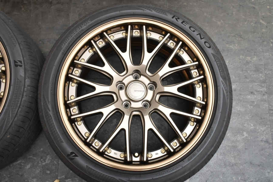 美品 深リム】WORK GNOSIS GR204 19in 8.5J +42 9.5J +35 PCD114.3 レグノ GR-XII  245/40R19 275/35R19 アルファード ヴェルファイア 中古 タイヤホイールセット | パーツ販売ナンバーワン