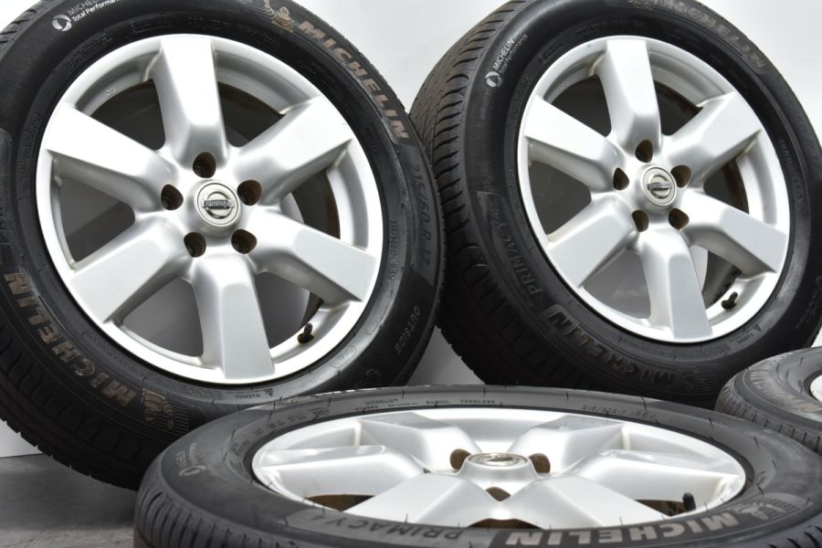 程度良好品】ニッサン T31 エクストレイル 純正 17in 6.5J +45 PCD114  