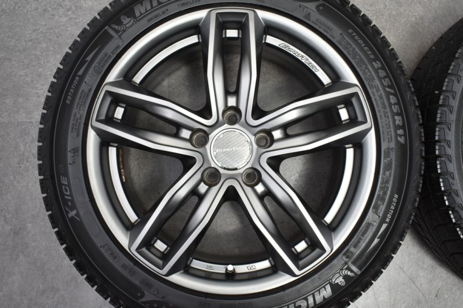 バリ溝】レアマイスター ユーロテック 17in 7.5J +38 PCD112 