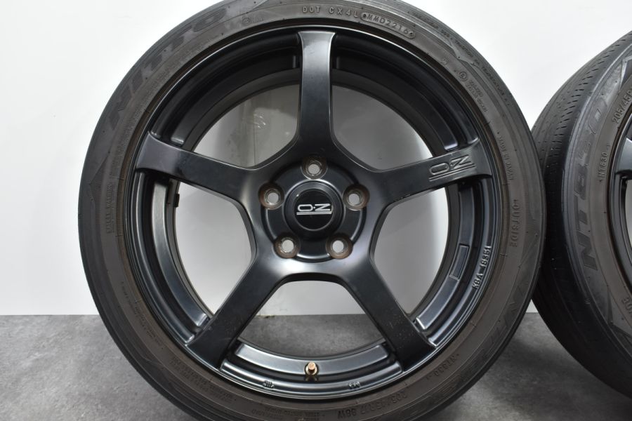 希少ホイール】OZ X-LINE トリノ 17in 7J +50 PCD112 205/45R17 ホールのみ販売可 F55 F56 ミニクーパー  4本セット 人気商品 中古 タイヤホイールセット | パーツ販売ナンバーワン