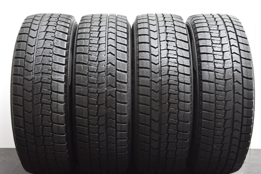 【美品 9分山】【トヨタ専用設計品】Weds VELVA SPORT2 16in 6.5J +39 PCD114.3 ダンロップ WM02  215/65R16 アルファード ヴェルファイア