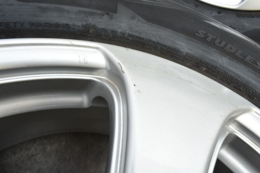 r*a様 ブリザックスタッドレスタイヤチームスパルコホイール付き4個