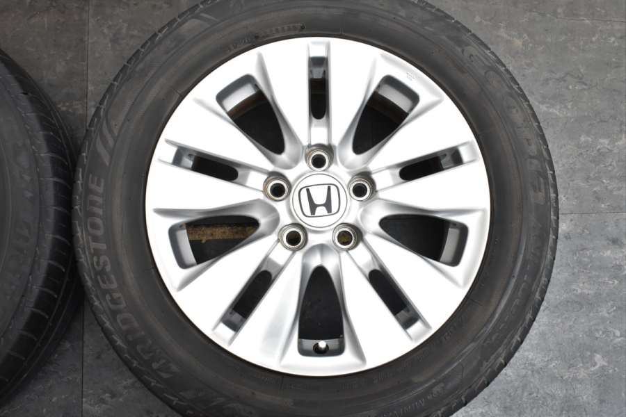 超バリ溝】ホンダ RK5 ステップワゴン 純正 16in 6J +50 PCD114.3