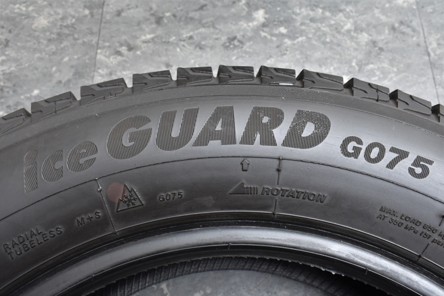 2020年製 超バリ溝】ヨコハマ アイスガード G075 225/65R17