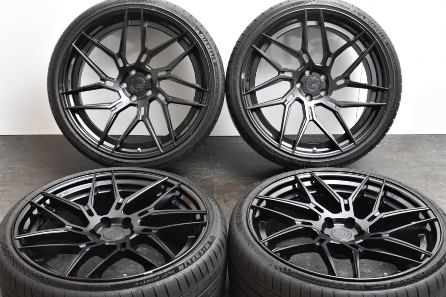 【鍛造 2ピース】BCフォージド HCA217 22in 9.5J +22 10.5J +28 PCD112 ミシュラン 255/30R22  295/25R22 AMG S63 W222 S600 C217 A217