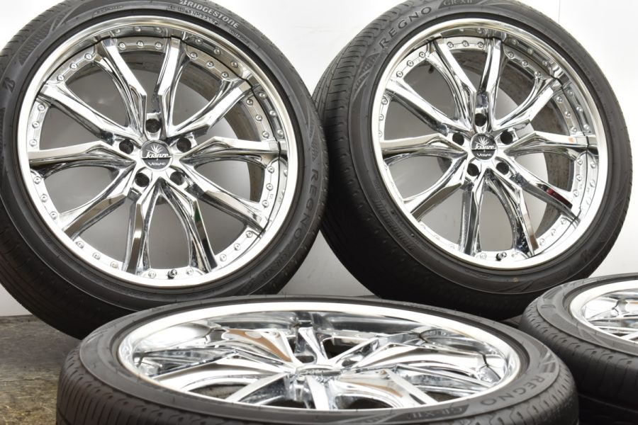 LS純正ホイール　ブリヂストン　レグノ 良好品】レクサス LS 純正 18in 7.5J +32 PCD120 ブリヂストン