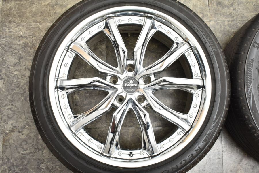 3ピース ドレスアップ用に】Weds Kranze VERAE 20in 8.5J +27 + 3ピース ドレスアップ用に】Weds Kranze VERAE 20in 8.5J +27 +
