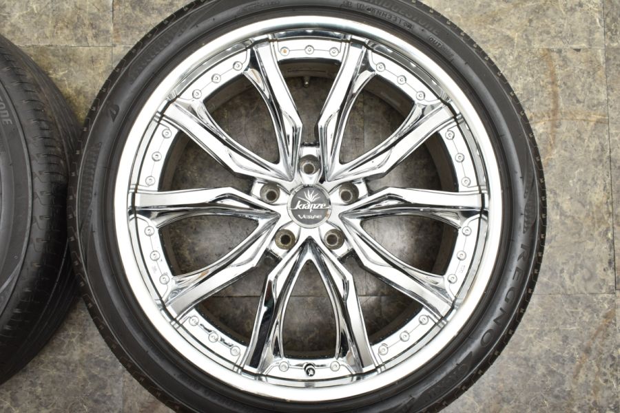 3ピース ドレスアップ用に】Weds Kranze VERAE 20in 8.5J +27 +