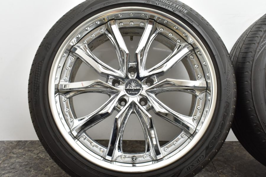 3ピース ドレスアップ用に】Weds Kranze VERAE 20in 8.5J +27 +