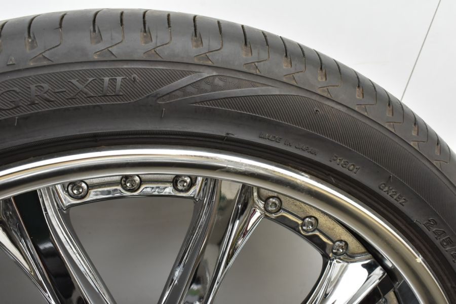 3ピース ドレスアップ用に】Weds Kranze VERAE 20in 8.5J +27 +