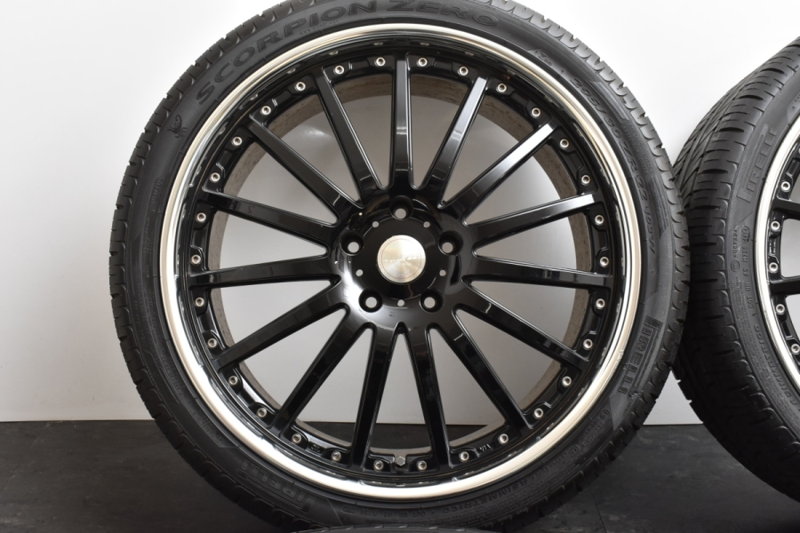 程度良好品】SEIKEN NKB エリート S-15 22in 9.5J +50 PCD130