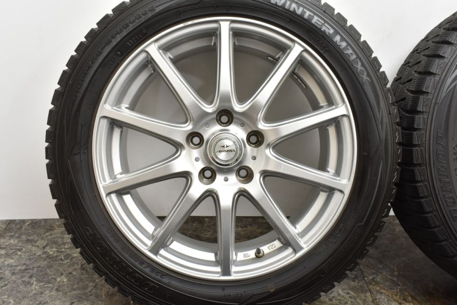 センサー付き】AIRNOVA SA10 17in 7J +38 PCD114.3 ダンロップ