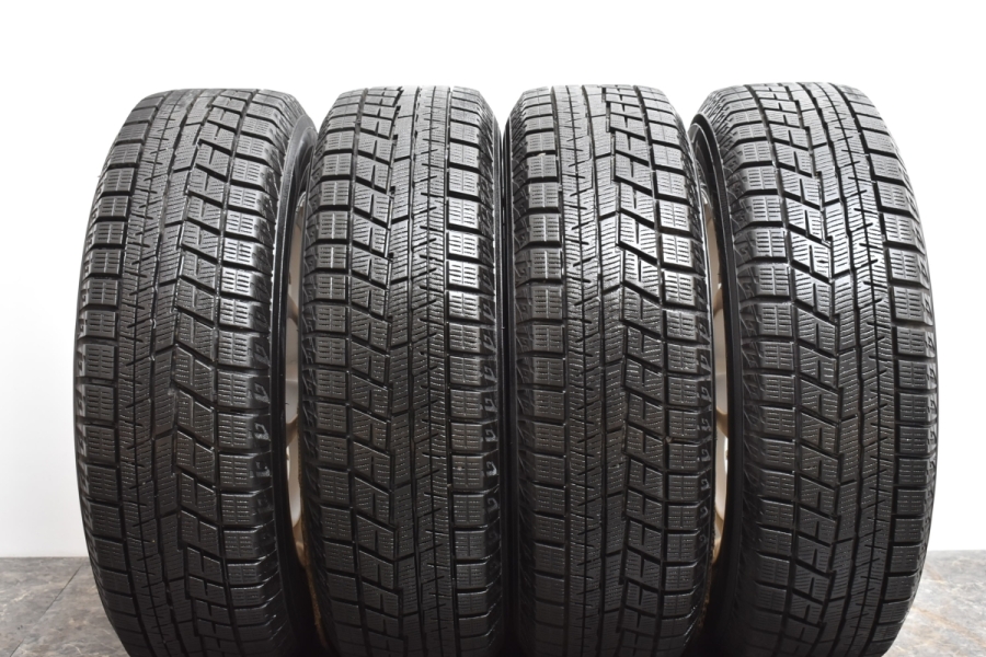 超バリ溝】トピー CLX T-3 14in 5.5J +42 PCD100 ヨコハマ アイス