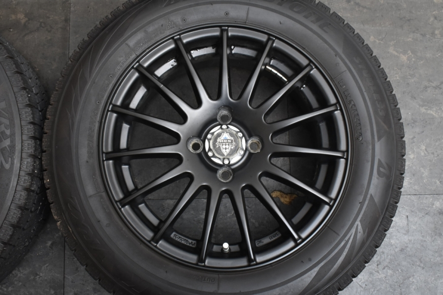 【美品】MXPK10 アクア 純正ホイール ブリヂストン ブリザック VRX2 日産 セレナにブリヂストン BLIZZAK VRX2 + TOPRUN KR10を装着