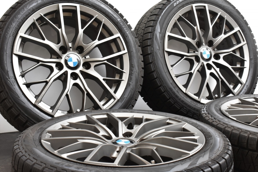 BMW専用設計品】ユーロバーン MTX 17in 7.5J +47 PCD120 ピレリ アイス