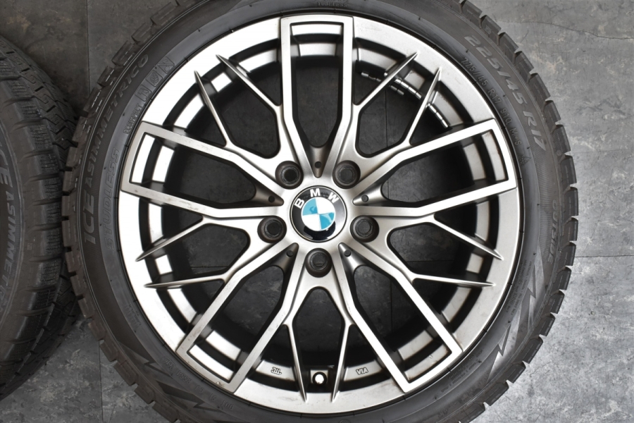 BMW専用設計品】ユーロバーン MTX 17in 7.5J +47 PCD120 ピレリ アイス