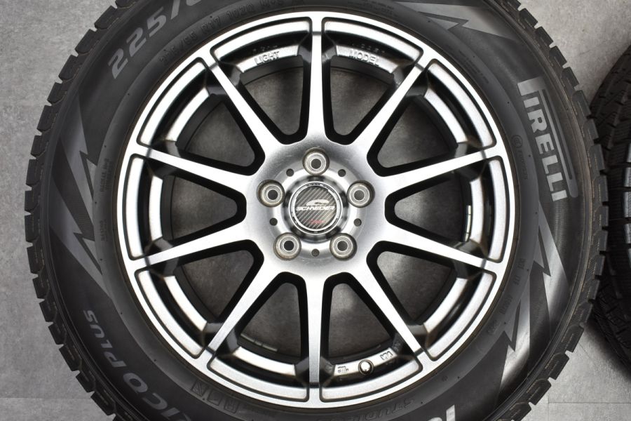 シュナイダー 17in 7J +48 PCD114.3 ピレリ アイスアシンメトリコ 