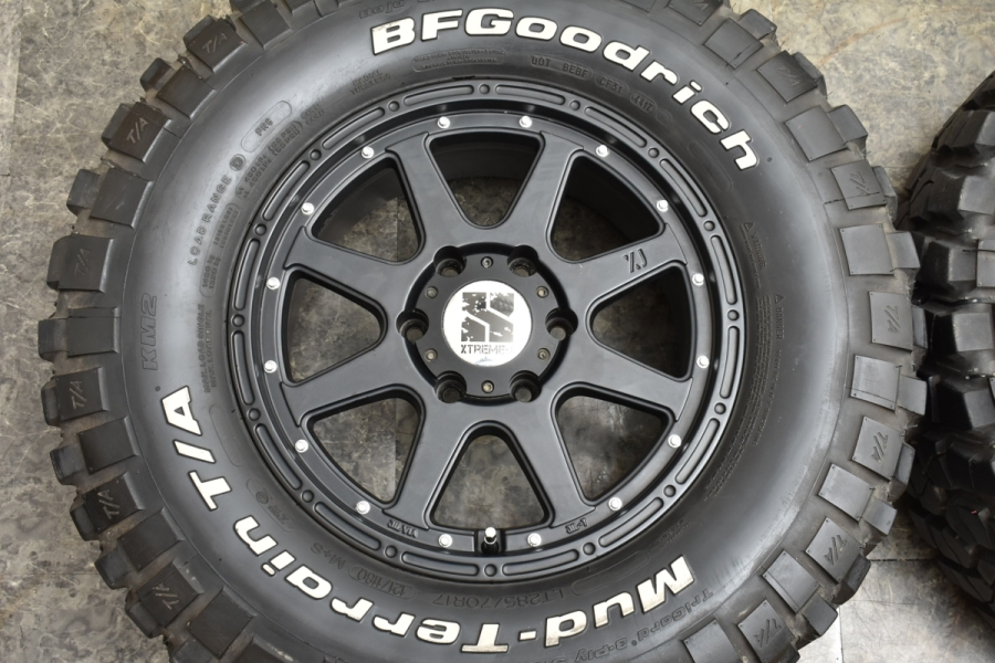 日本全国送料無料商品 | 特集 | ブロックタイヤ】MLJ 程度良好品 XTREME-J PCD139 +25 7.5J 17in タイヤ・ホイール