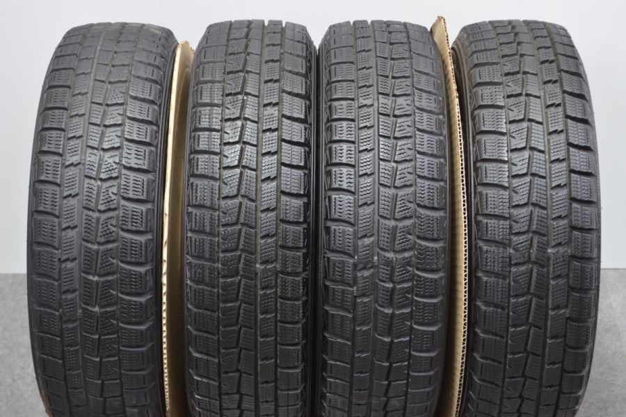 SCHWARZ MV 13in 4.00B +45 PCD100 ダンロップ ウインターマックスWM01 155/65R13 ザッツ ゼスト ライフ  モコ アルト ワゴンR