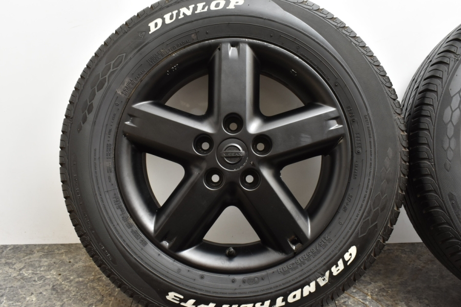ブラック塗装品】ニッサン T30 エクストレイル 純正 16in 6.5J +40 