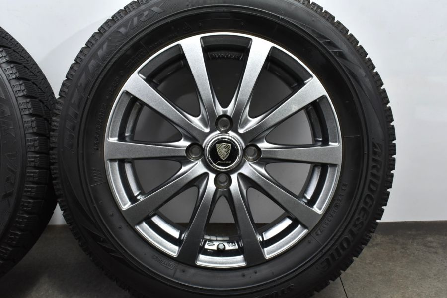程度良好品】マナレイスポーツ 15in 5.5J +45 PCD100 ブリジストン 