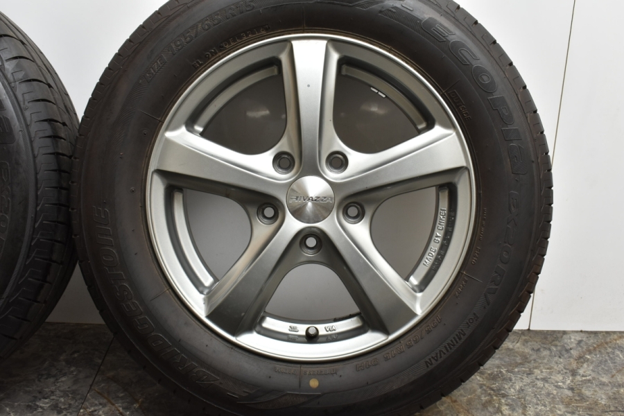 輸入タイヤ 195/65R15】夏タイヤ【ENKEI RIVAZZA 15インチ 6.5 