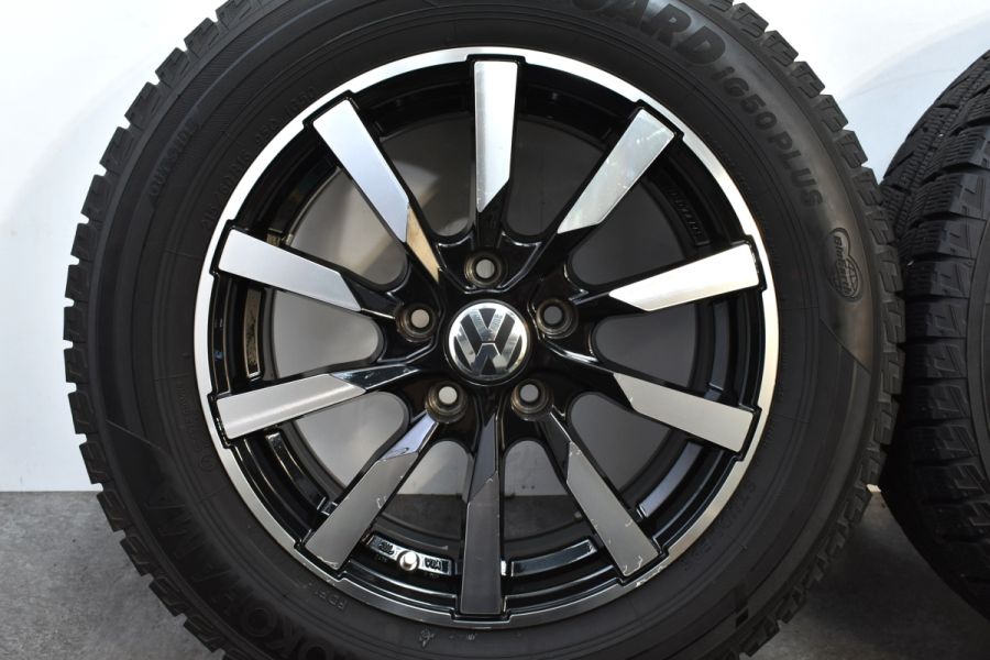 VW専用設計品】ユーロテック 16in 6.5J +38 PCD112 ヨコハマ アイス