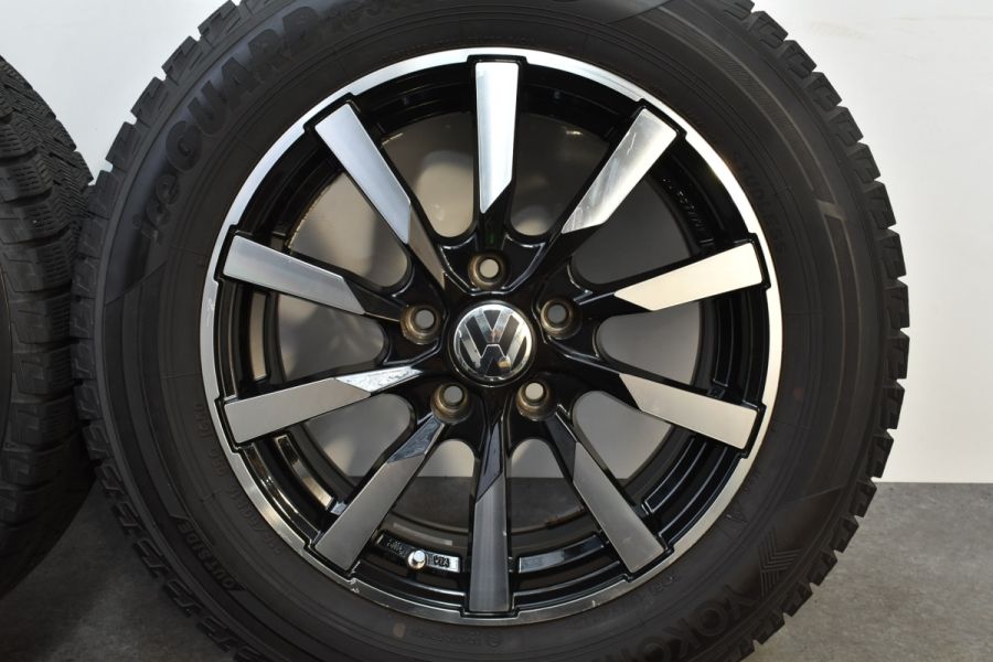 VW専用設計品】ユーロテック 16in 6.5J +38 PCD112 ヨコハマ アイス