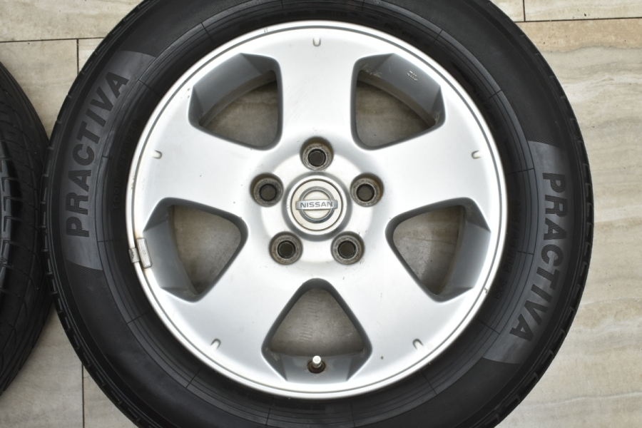 ニッサン C25 セレナ 純正 15in 5.5J +45 PCD114.3 プラクティバ 195