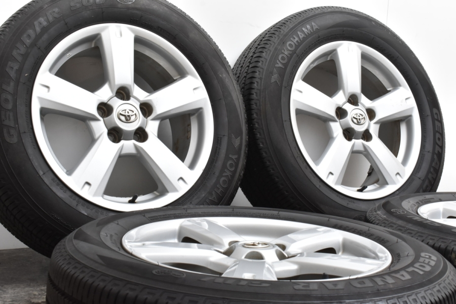 大特価】トヨタ 30系 RAV4 純正 17in 7J +45 PCD114.3 ヨコハマ