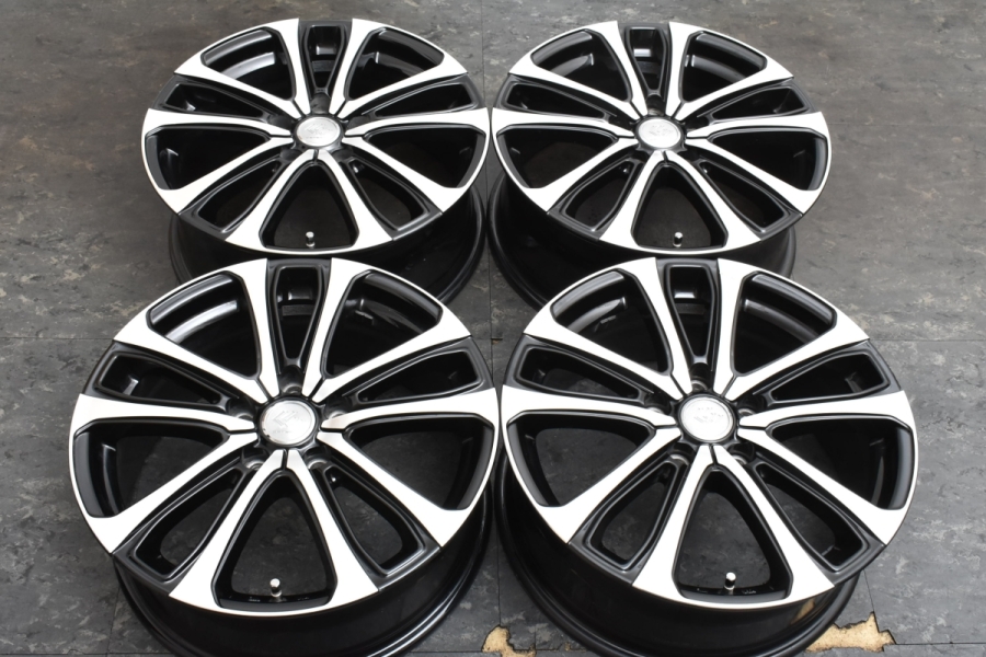 程度良好品】セレブロ LF5 17in 7J +48 PCD114.3 ホイールのみ 4本