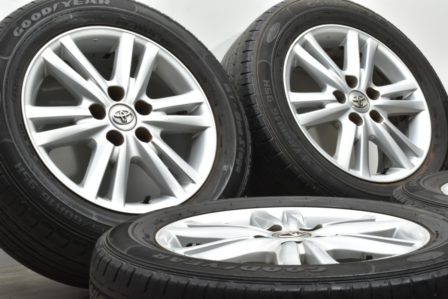 特価品】トヨタ マークX 純正 16in 7JJ +50 PCD114.3 グッドイヤー GTエコステージ 215/60R16 カムリ エスティマ  クラウン 流用 車検用 中古 タイヤホイールセット | パーツ販売ナンバーワン