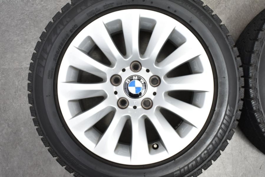 【スタイリング282】BMW E90 3シリーズ 純正 16in 7J +31 PCD120 ブリヂストン ブリザックRFT 205/55R16  品番:6783628 1シリーズ Z4 流用