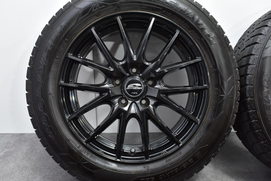 美品】シュナイダー SQ27 17in 7J +38 PCD114.3 ダンロップ