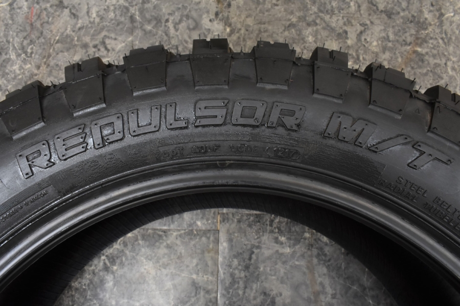 走行わずか】RBP REPULSOR M/T 35×12.50R22 マッドテレーン 4本