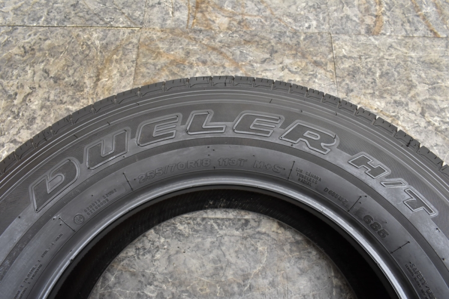 255/70R18 BRIDGESTONE DUELER H/T JLラングラー用 夏タイヤ 1本