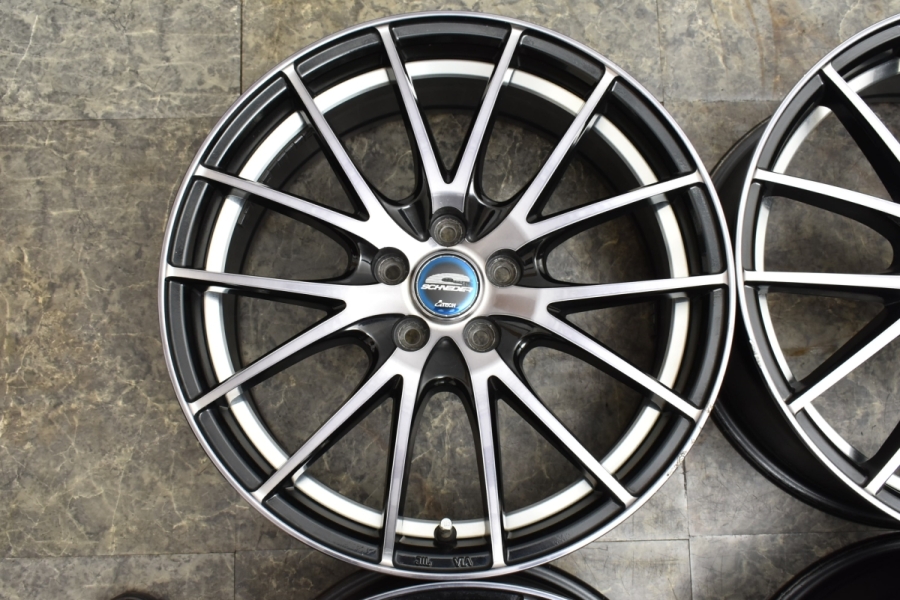 GRASS ZX 中古ホイール 4本 6.5J 16インチ PCD100 5穴 +48 ハブ